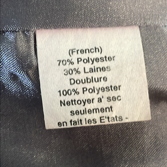 ANTHROPOLOGIE Eva Franco pink and gray wool blend pencil skirt size 12 - Picture 7 of 8